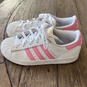 adidas Kids Sneakers White and Pink